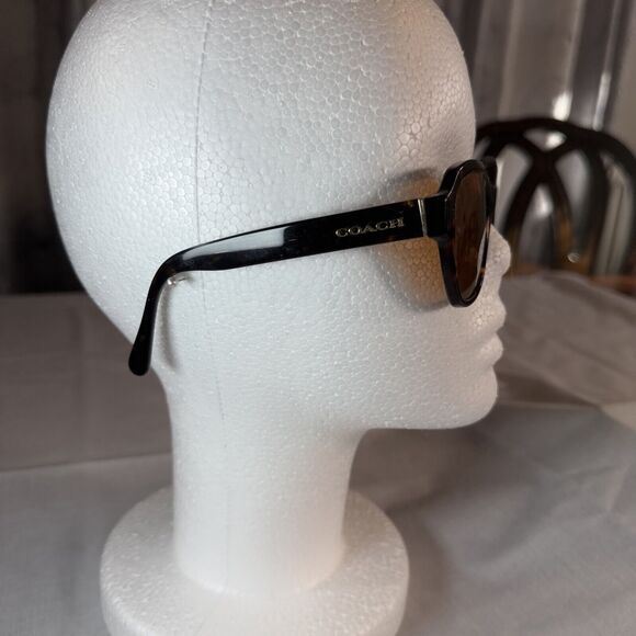 Coach Eyeglasses Frame HC8232-L1010 Women's Dark Tortoise Full Rim 56-17-140 - Picture 3 of 8